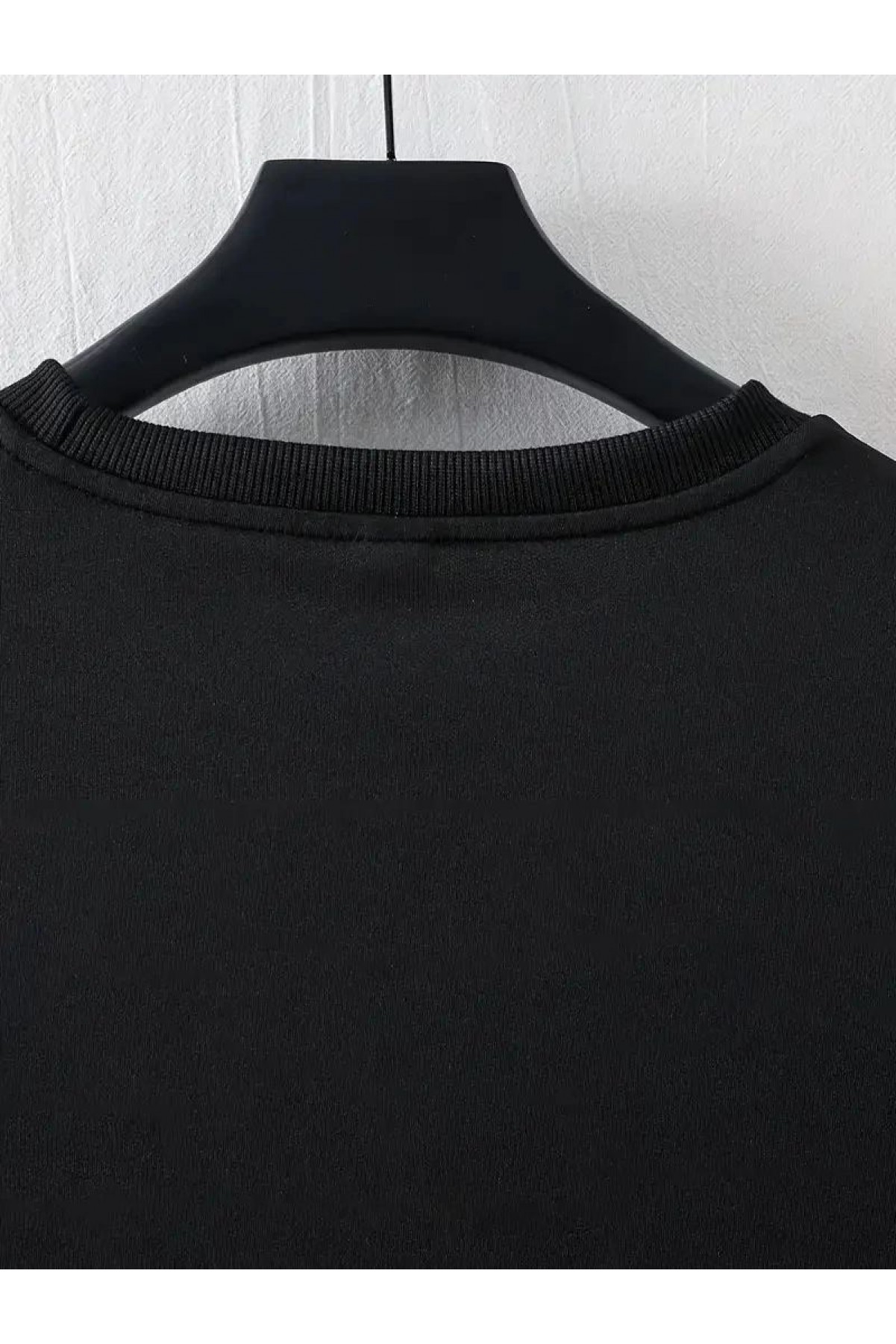 Erkek Baskılı T-Shirt Kısa Kol Bisiklet Yaka Regular Fit Yazlık Tişört - Siyah