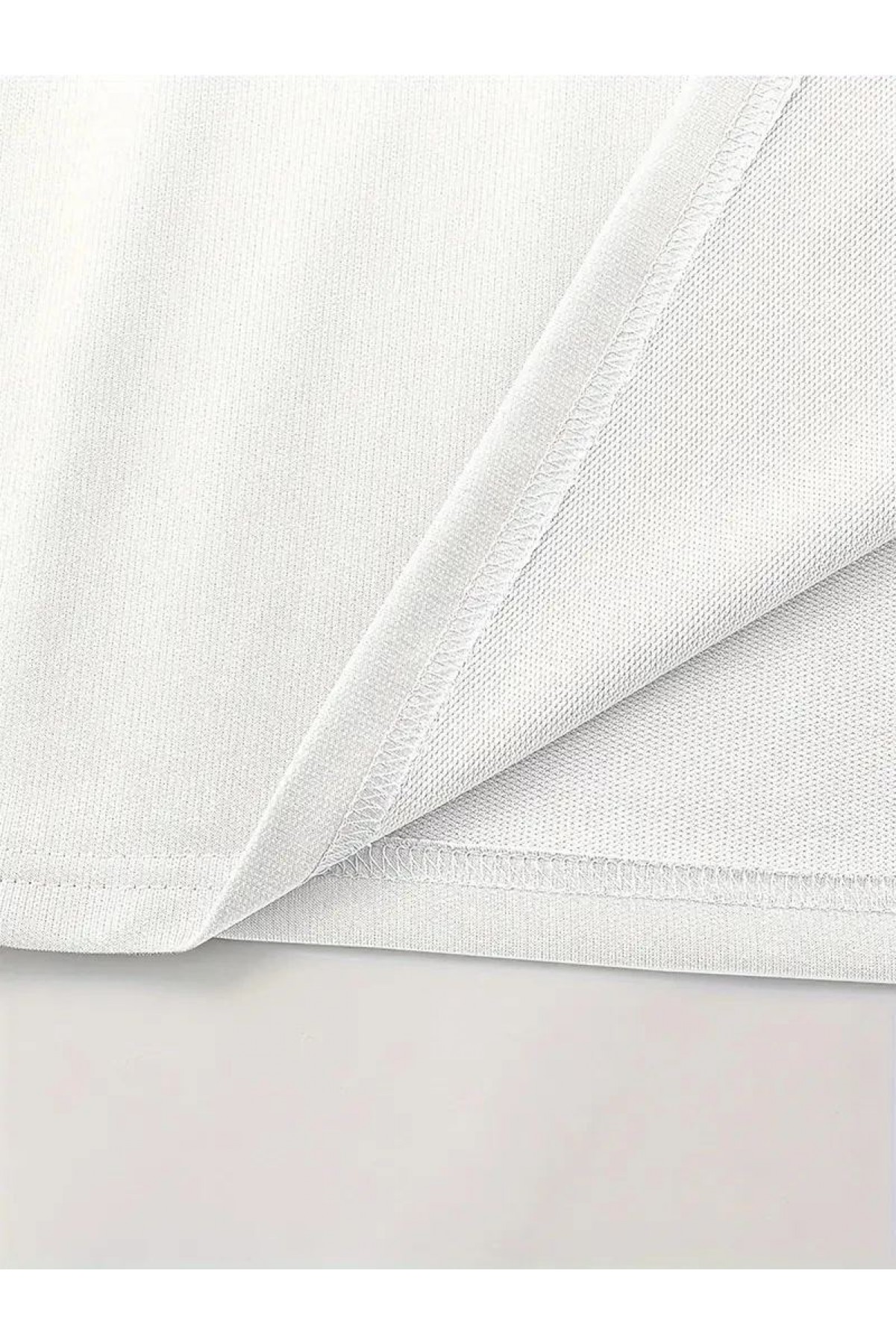 Erkek Baskılı T-Shirt Kısa Kol Bisiklet Yaka Regular Fit Yazlık Tişört - Beyaz