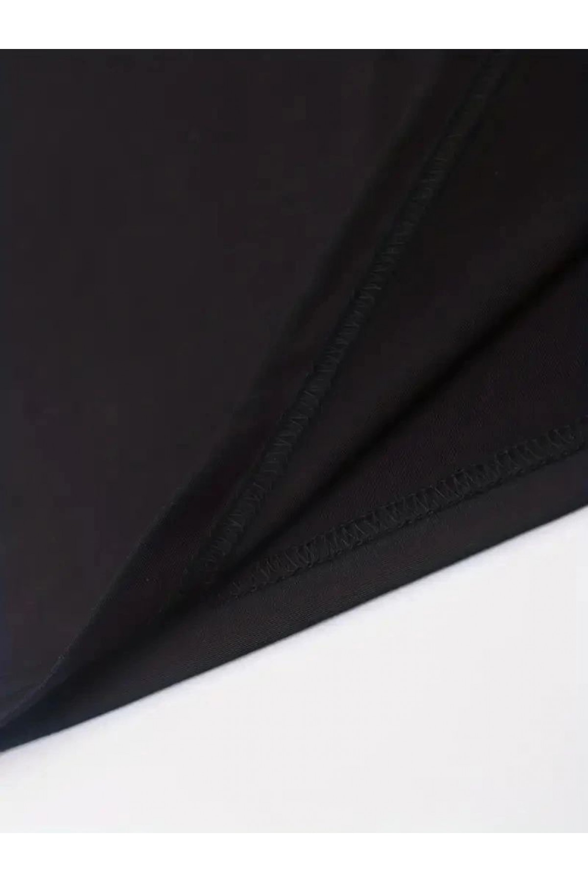 Erkek Baskılı Tişört Kısa Kol Bisiklet Yaka Regular fit Rahat kalıp T-Shirt - Siyah