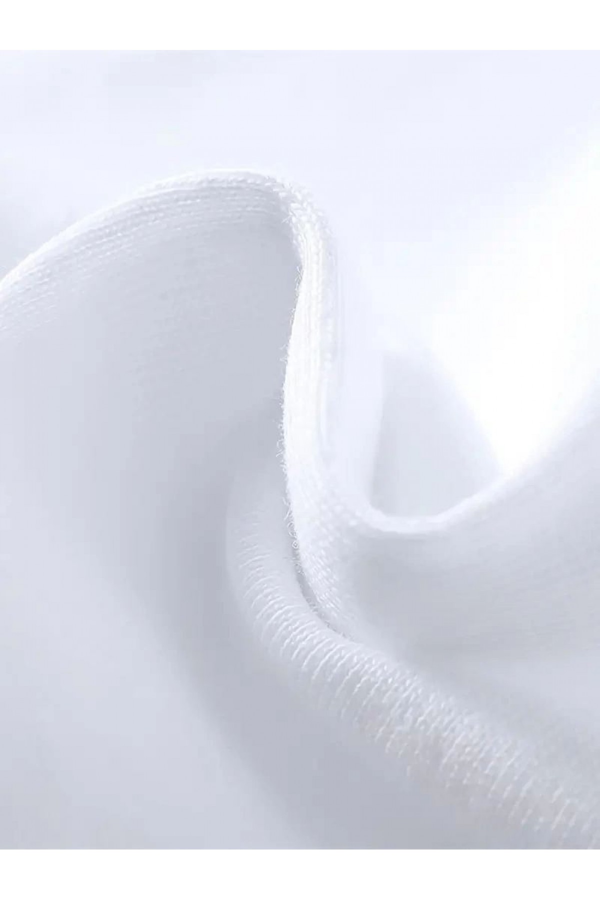 Erkek Kısa Kol Yazlık Tişört Bisiklet Yaka Baskılı Oversize T-Shirt - Beyaz