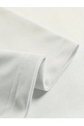 Erkek Tişört Baskılı Bisiklet Yaka Kısa kol t-shirt - Beyaz