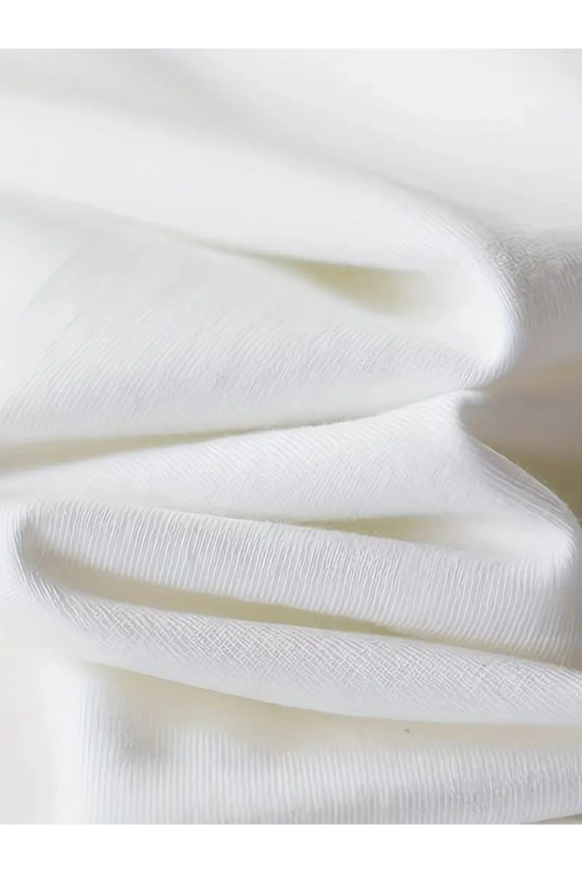 Kadın Kısa Kol Yazlık Tişört Bisiklet Yaka Baskılı Oversize T-Shirt - Beyaz