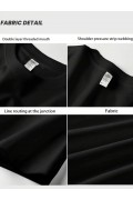 Kadın T-Shirt Bisiklet Yaka Kısa kol Baskılı Tişört - Siyah