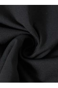 Kadın T-Shirt Ördek Baskılı Bisiklet Yakalı Kısa kol Tişört - Siyah