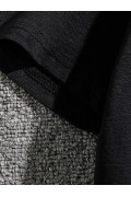 Erkek Tişört Dağ Grafikli Kısa kollu Yazlık T-shirt - Siyah