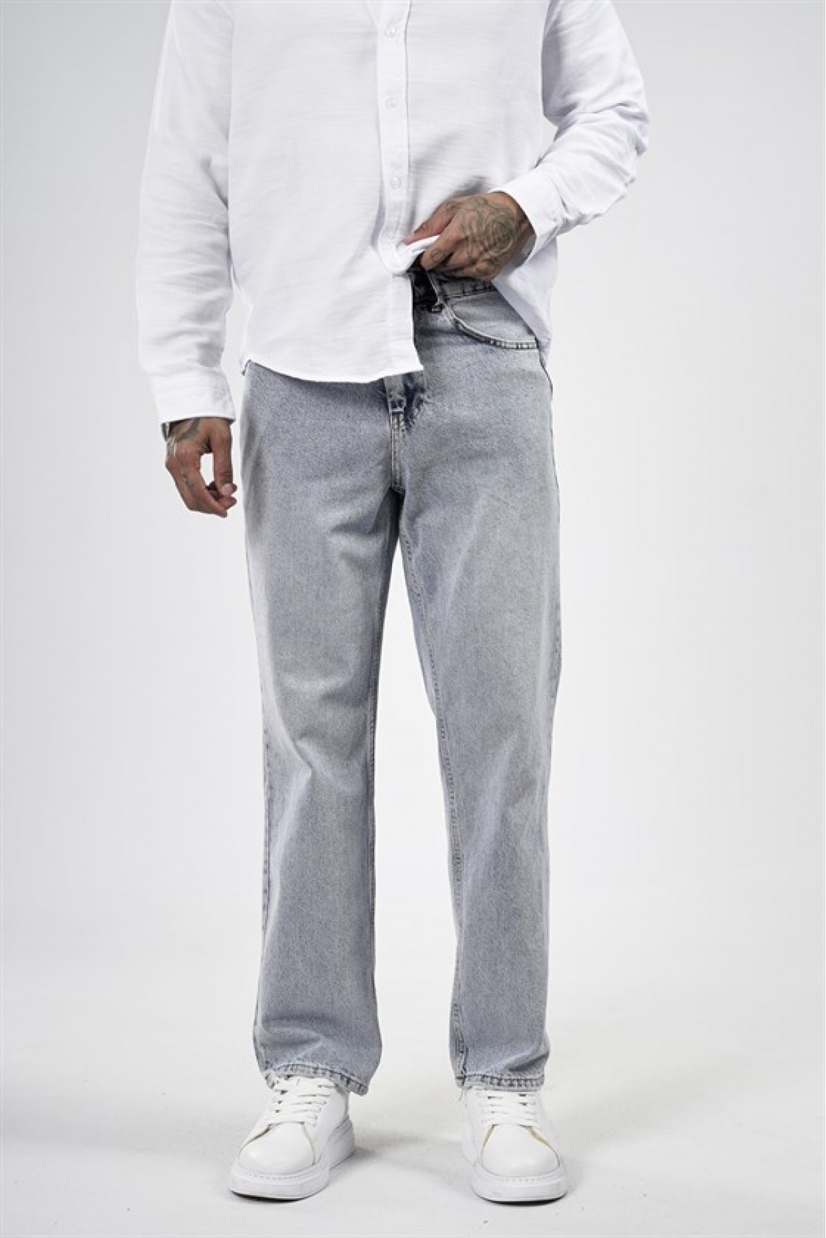 Baggy Fit Kalıp Erkek Jean 30