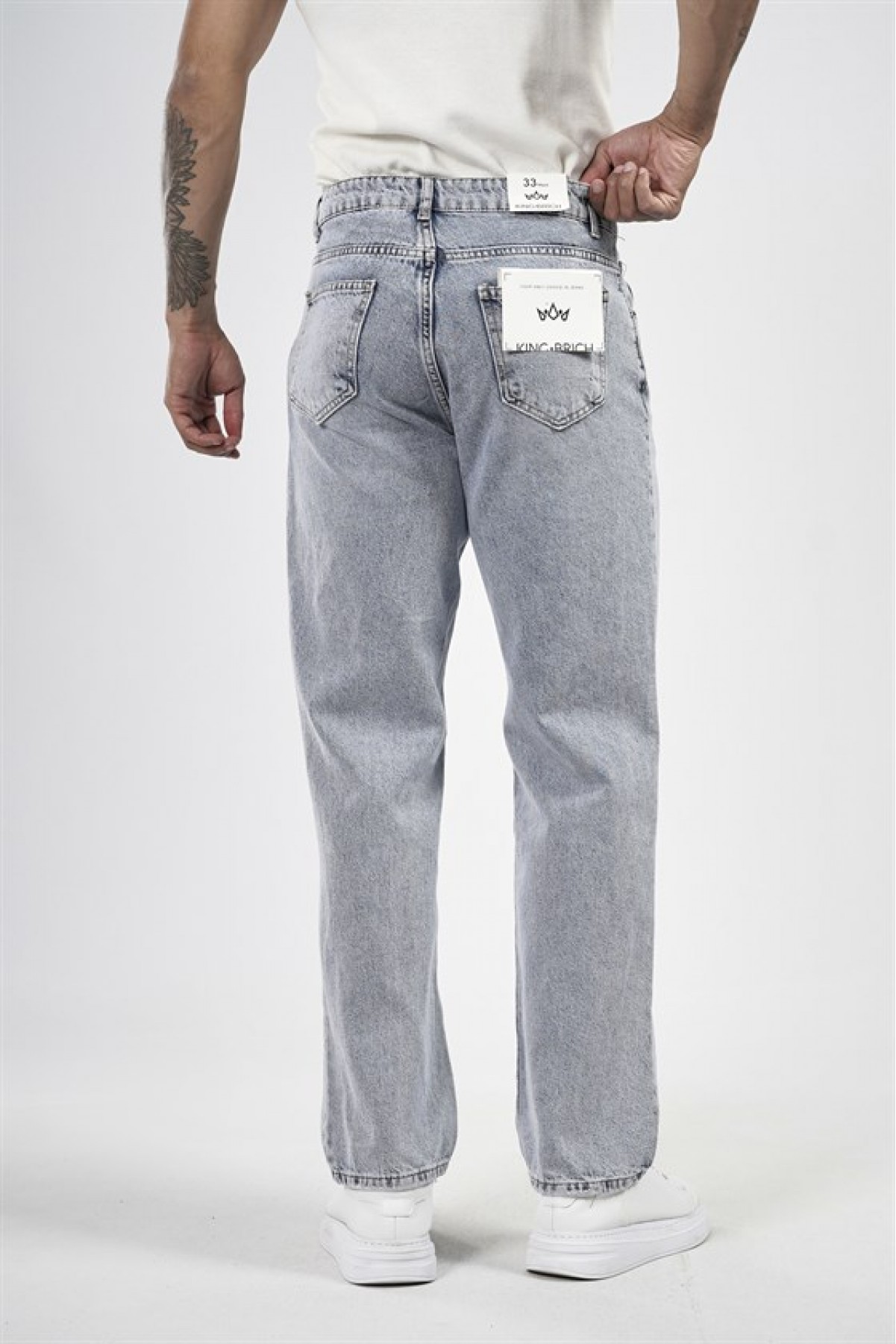 Baggy Fit Kalıp Erkek Jean 30