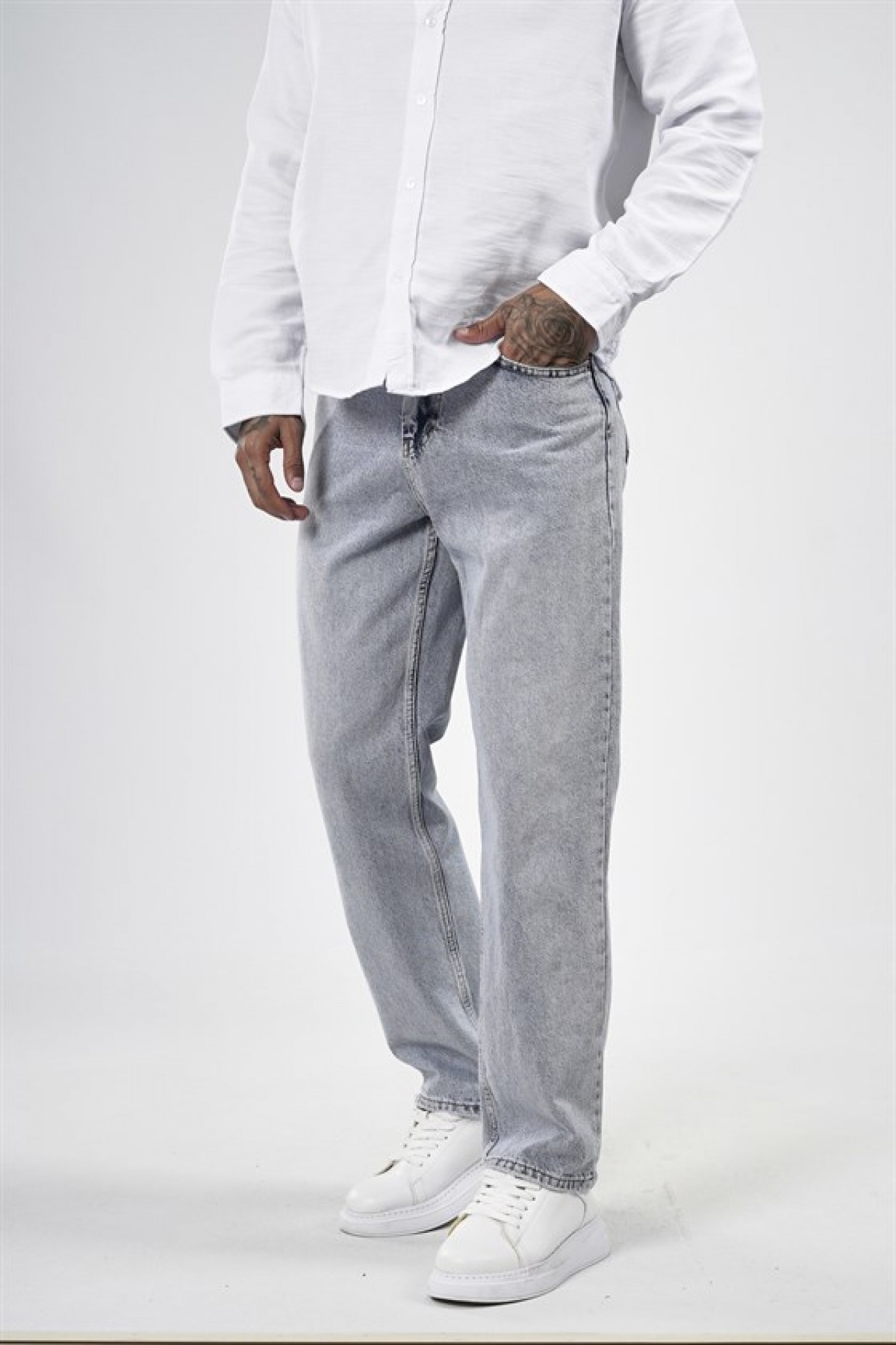 Baggy Fit Kalıp Erkek Jean 30