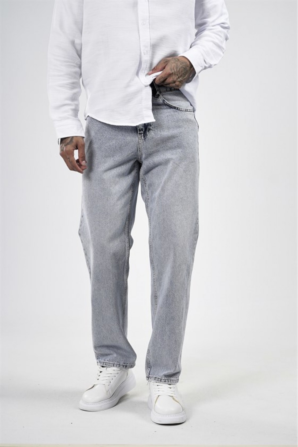 Baggy Fit Kalıp Erkek Jean 30