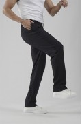 Baggy Fit Kalıp Pamuklu Keten Pantolon S