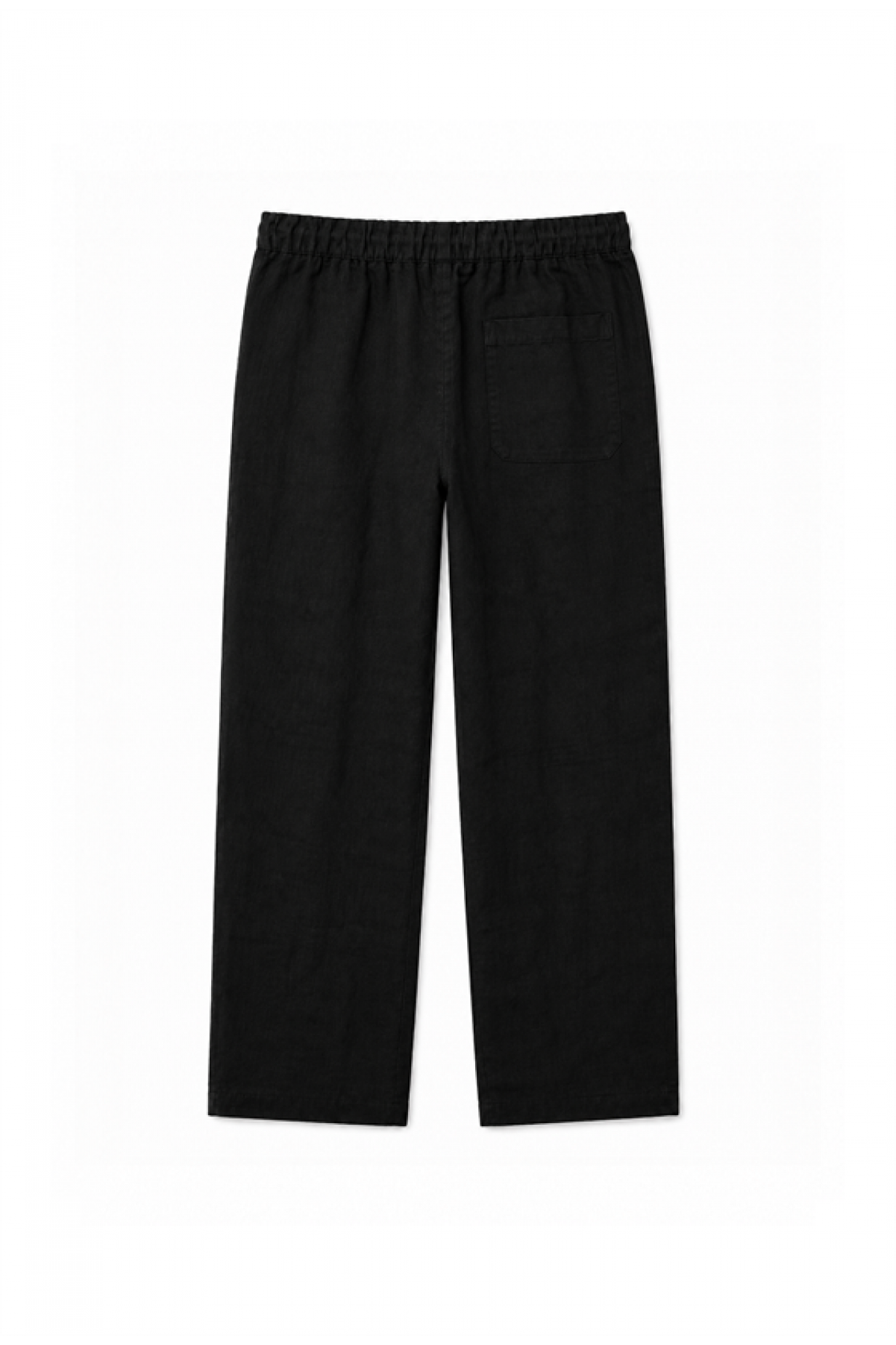 Baggy Kalıp Pamuklu Keten Klasik Pantolon S