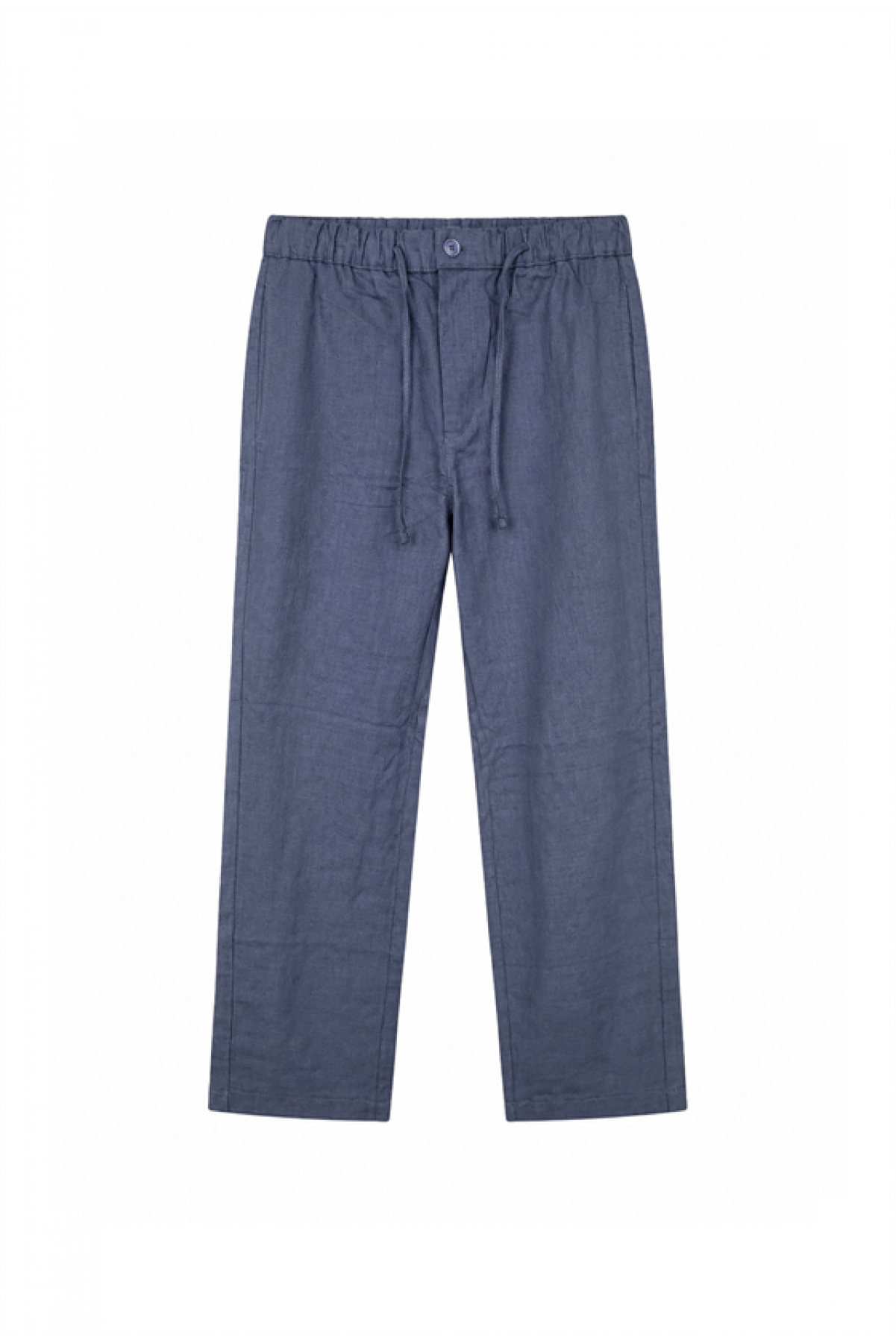 Baggy Kalıp Pamuklu Keten Klasik Pantolon S