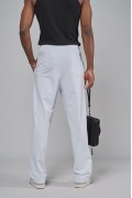 Beli Lastikli Önü Çımalı Baggy Kalıp Pantolon S