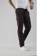 Beli Lastikli Regular Kalıp Chino Likralı Erkek Pantolon S