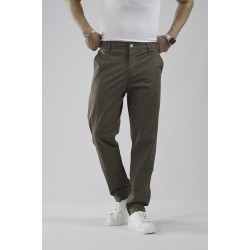 Beli Lastikli Regular Kalıp Chino Likralı Erkek Pantolon S