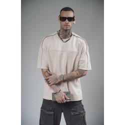 Bisiklet Yaka How To Make It Better Yazılı Oversize Kalıp Tişört S