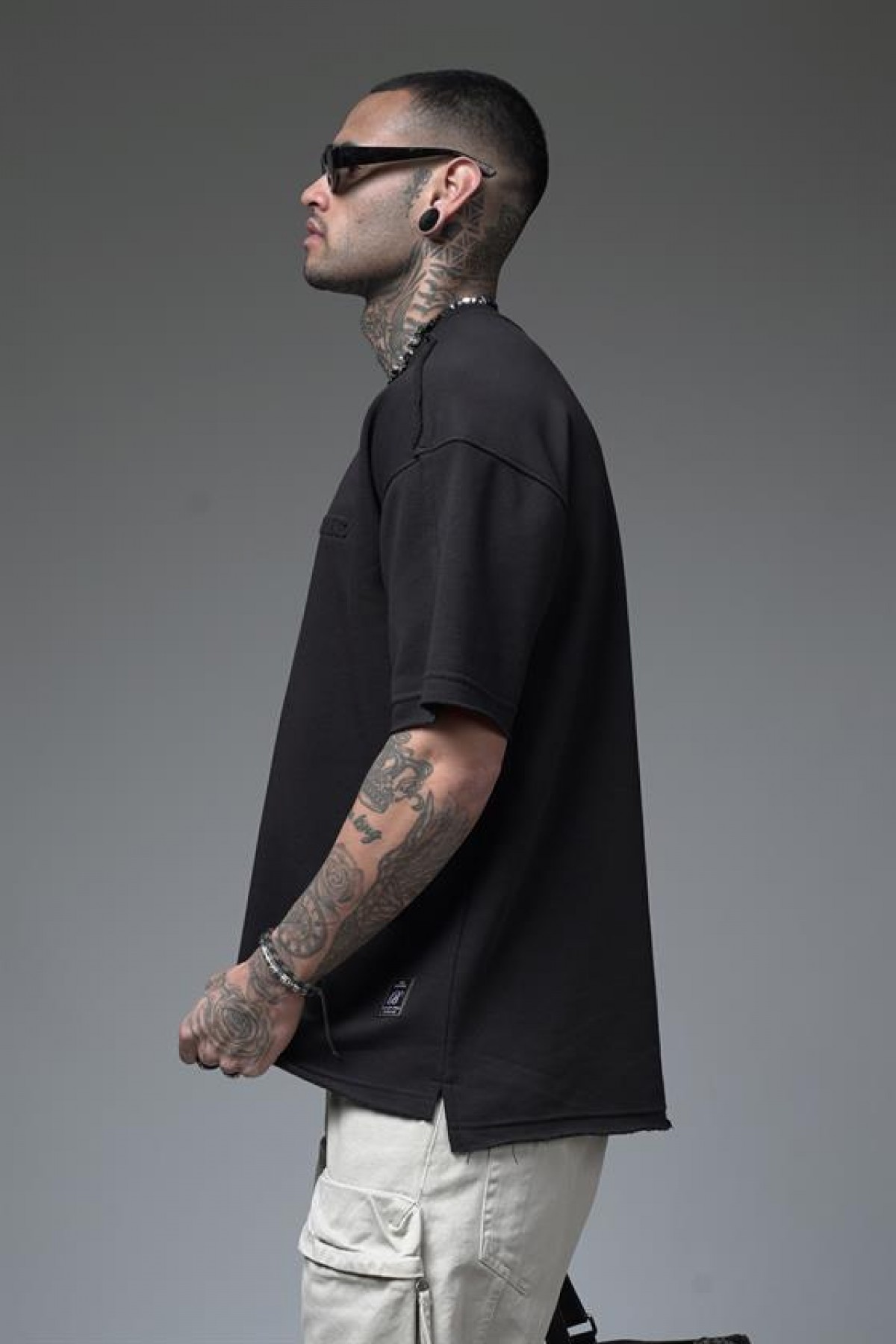 Bisiklet Yaka How To Make It Better Yazılı Oversize Kalıp Tişört S