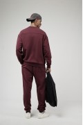 Bisiklet Yaka Oversize Kalıp Sweat Pantolon Alt Üst Takım S