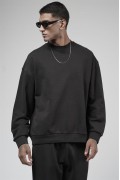 Bisiklet Yaka Oversize Kalıp Sweat Pantolon Alt Üst Takım S
