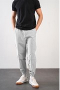 Erkek Relax Fit Kalıp Beli Ve Paçası Lastikli Jogger Pantolon S
