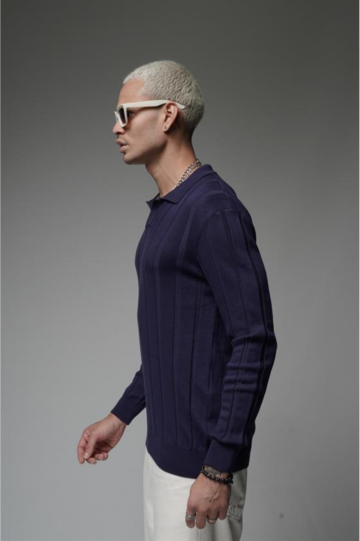 Fitilli Polo Yaka Kazak S