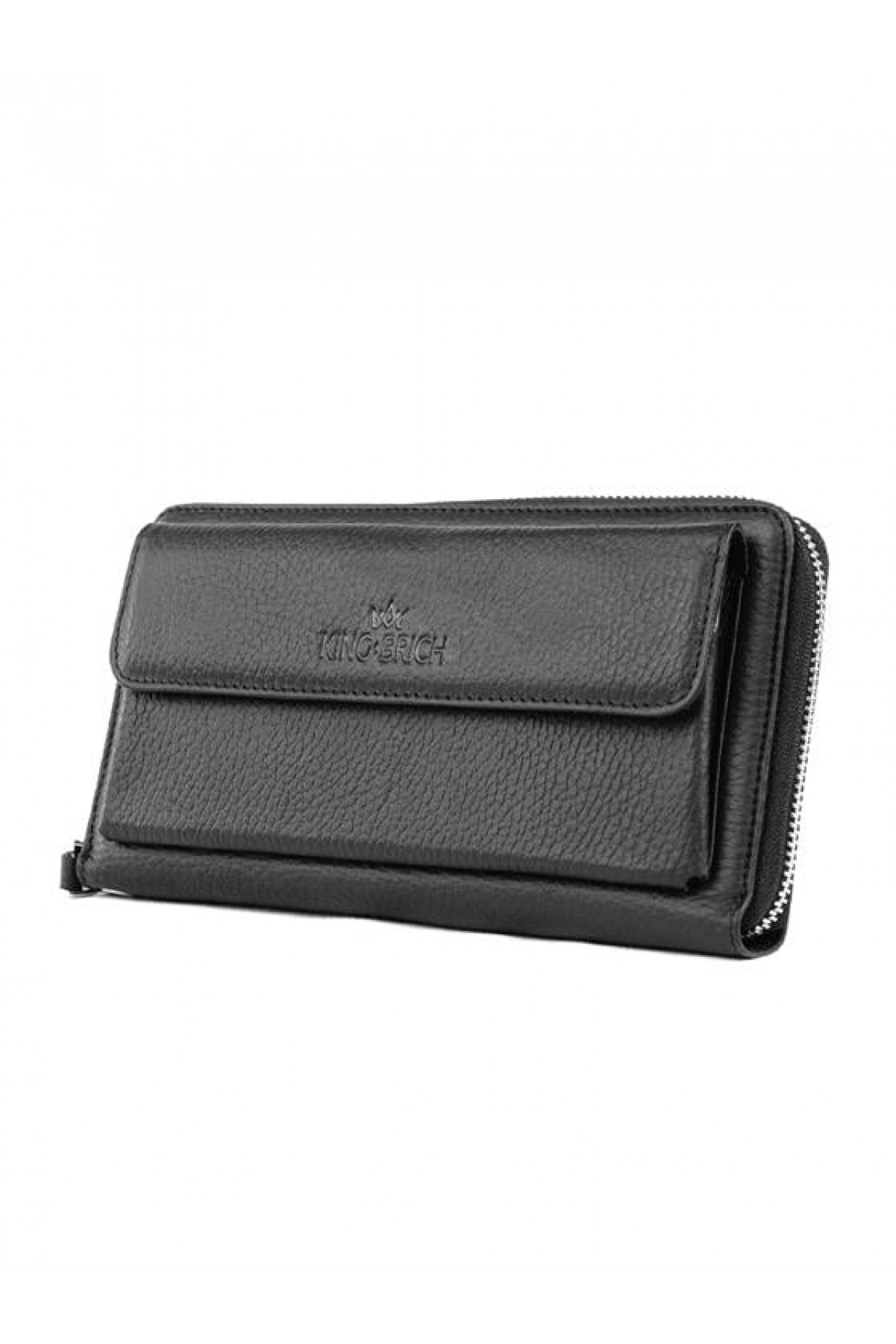 Kapaklı Hakiki Deri Unisex El Çantası Tek Ebat