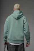 Kapüşonlu Önü Biye Kordoneli Hoodie Sweatshirt S