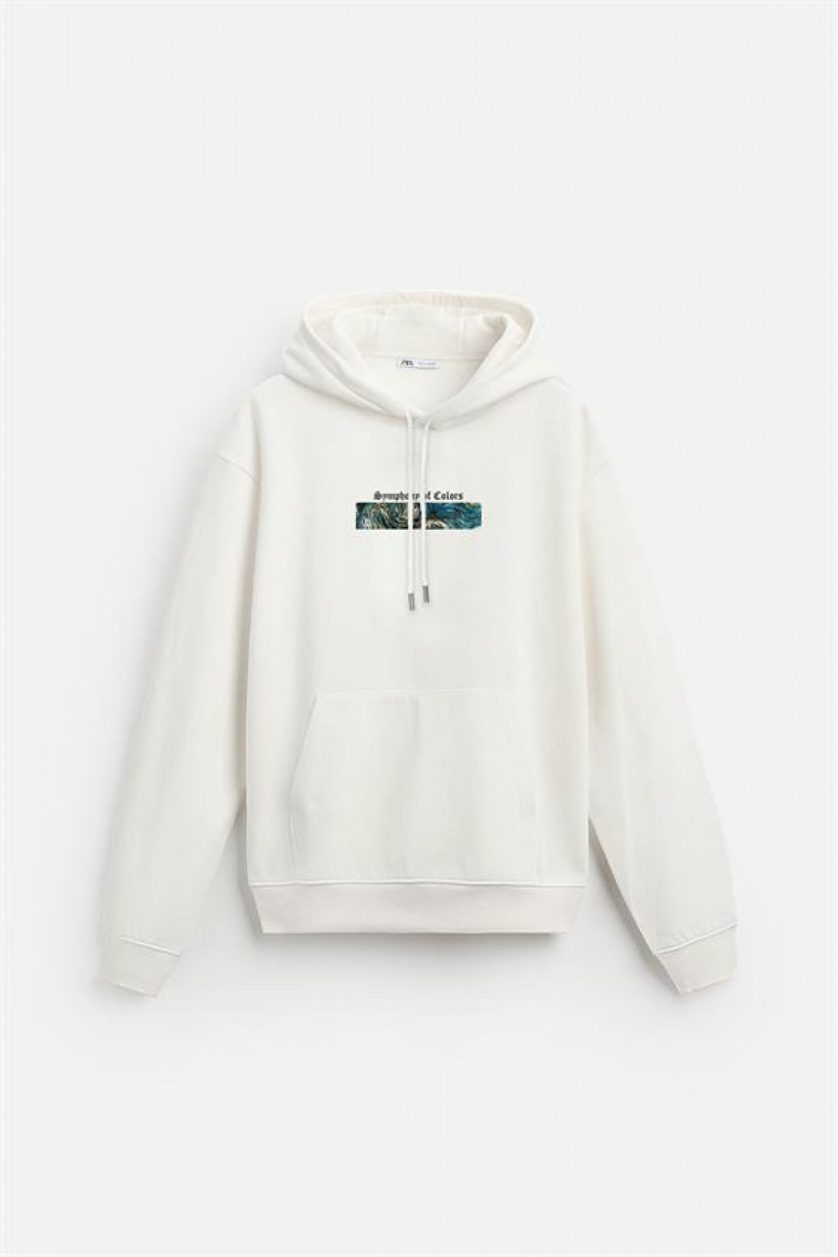 Kapuşonlu Van Goghe Baskılı Unisex Hoodie S
