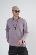 King Brich Pis Yaka Oversize Kalıp Erkek Sweatshirt S