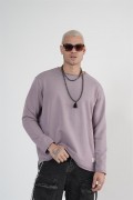 King Brich Pis Yaka Oversize Kalıp Erkek Sweatshirt S