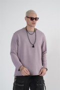 King Brich Pis Yaka Oversize Kalıp Erkek Sweatshirt S