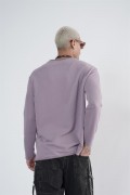 King Brich Pis Yaka Oversize Kalıp Erkek Sweatshirt S