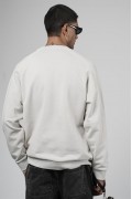 Kingbrich Baskılı Reglan Kol Oversize Kesim Sweatshirt S