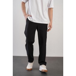 Kingbrich Beli Lastikli Cepli Regular Kalıp Erkek Jogger Pantolon S