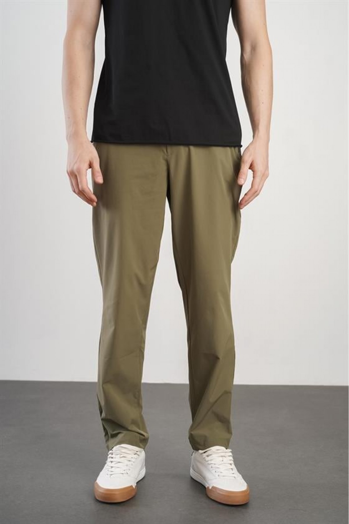 Kingbrich Beli Lastikli Cepli Regular Kalıp Erkek Jogger Pantolon S