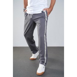 Kingbrich Beli Lastikli Yanları Biyeli Cepli Alt Eşofman S