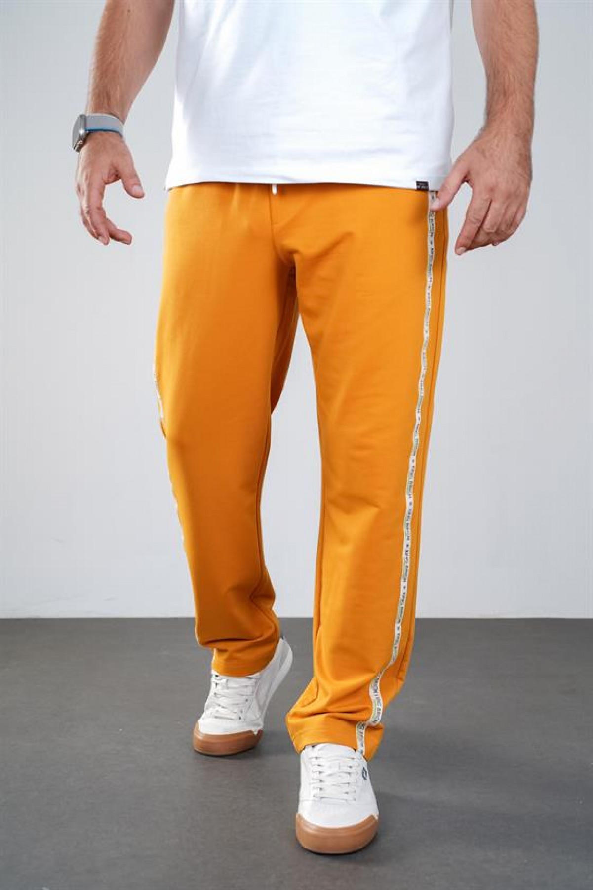 Kingbrich Beli Lastikli Yanları Biyeli Cepli Alt Eşofman S