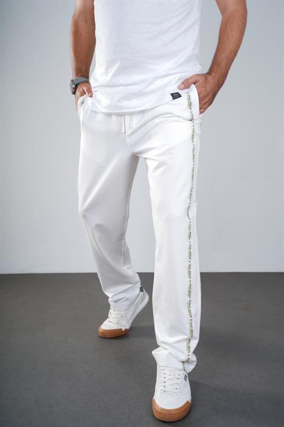 Kingbrich Beli Lastikli Yanları Biyeli Cepli Alt Eşofman S