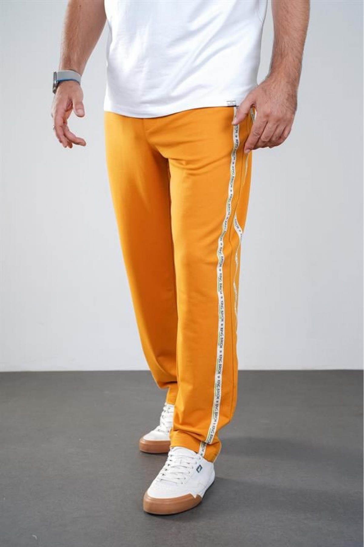 Kingbrich Beli Lastikli Yanları Biyeli Cepli Alt Eşofman S