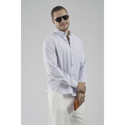 Kingbrich Çizgili Regular Kalıp Erkek Gömlek S