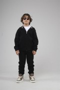 Kingbrich Kids Kapüşonlu Önü Fermuarlı Alt Üst Takım 7/8 YAŞ