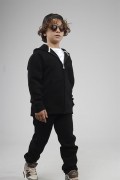 Kingbrich Kids Kapüşonlu Önü Fermuarlı Alt Üst Takım 7/8 YAŞ