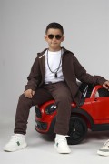 Kingbrich Kids Kapüşonlu Önü Fermuarlı Alt Üst Takım 7/8 YAŞ