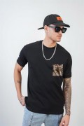 Kingbrich Life İs İn The Baskılı Slim Fit Kalıp Erkek Tshirt S