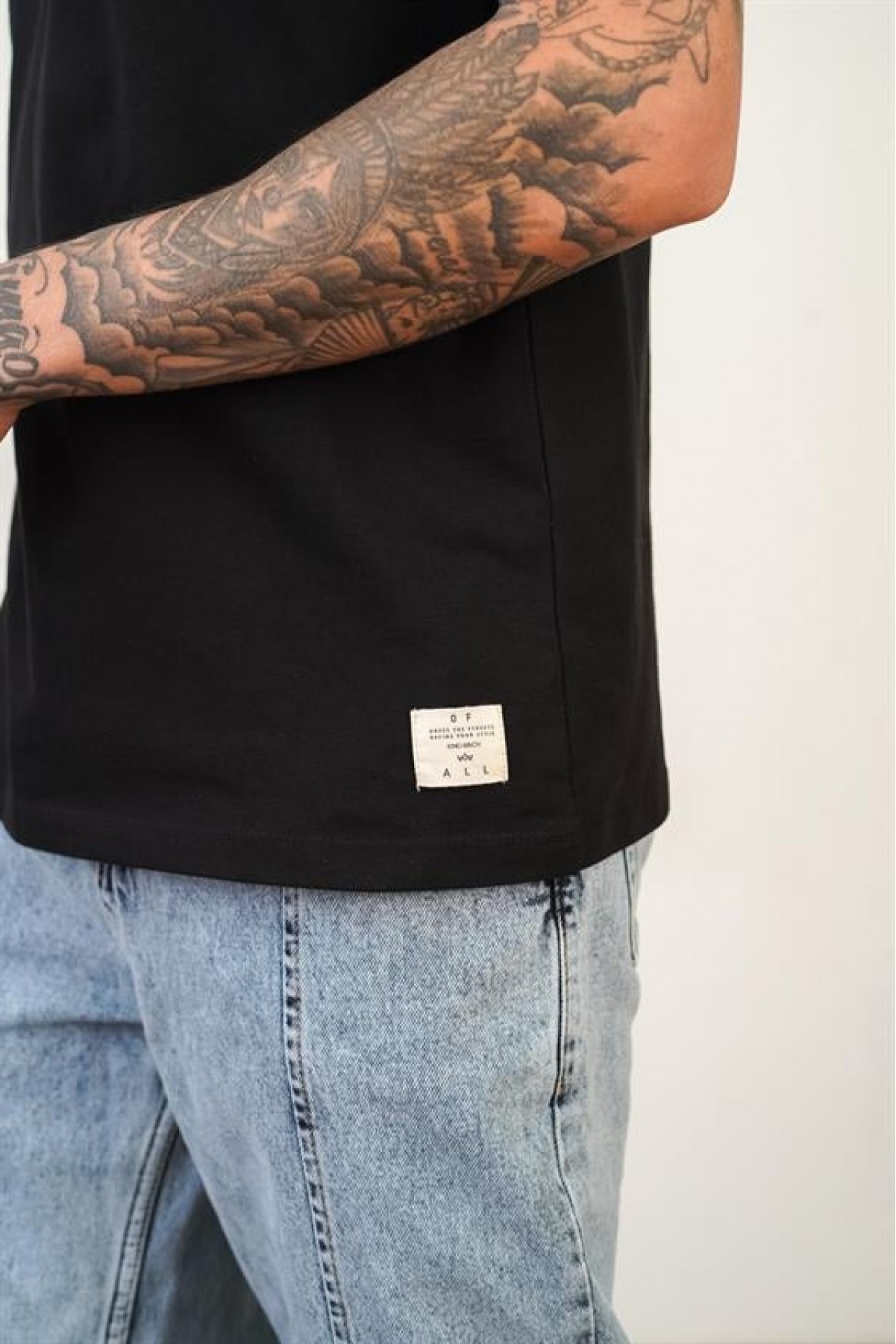 Kingbrich Life İs İn The Baskılı Slim Fit Kalıp Erkek Tshirt S