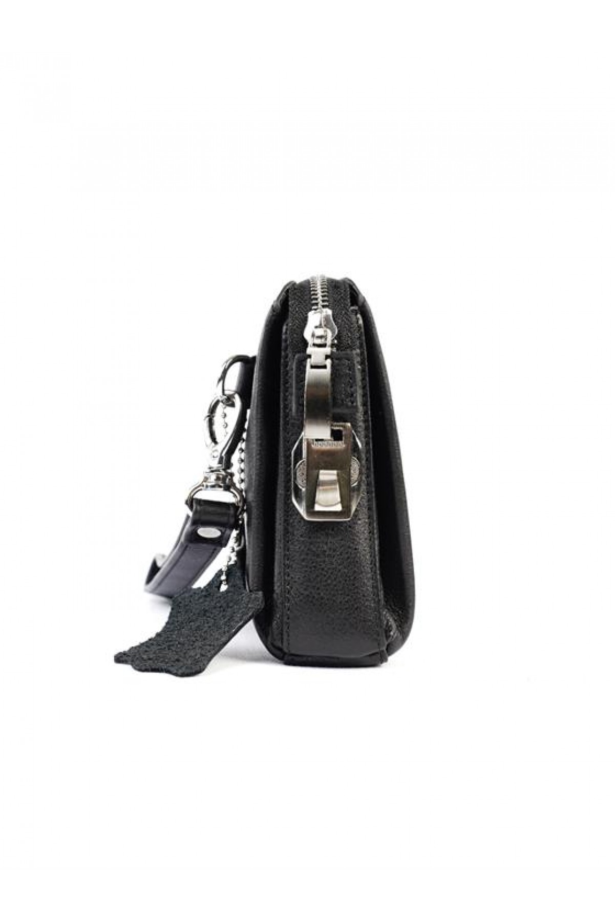 Kingbrich Logolu Hakiki Deri Kaplamalı Unisex El Çantası Tek Ebat