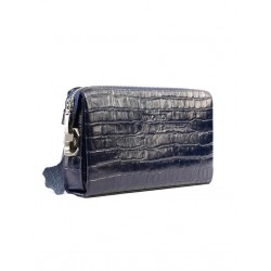 Kingbrich Logolu Hakiki Deri Kaplamalı Unisex El Çantası Tek Ebat