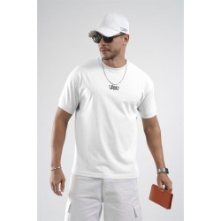 Kolu Ribanalı Regular Kalıp Erkek Düz Basic Tişört S