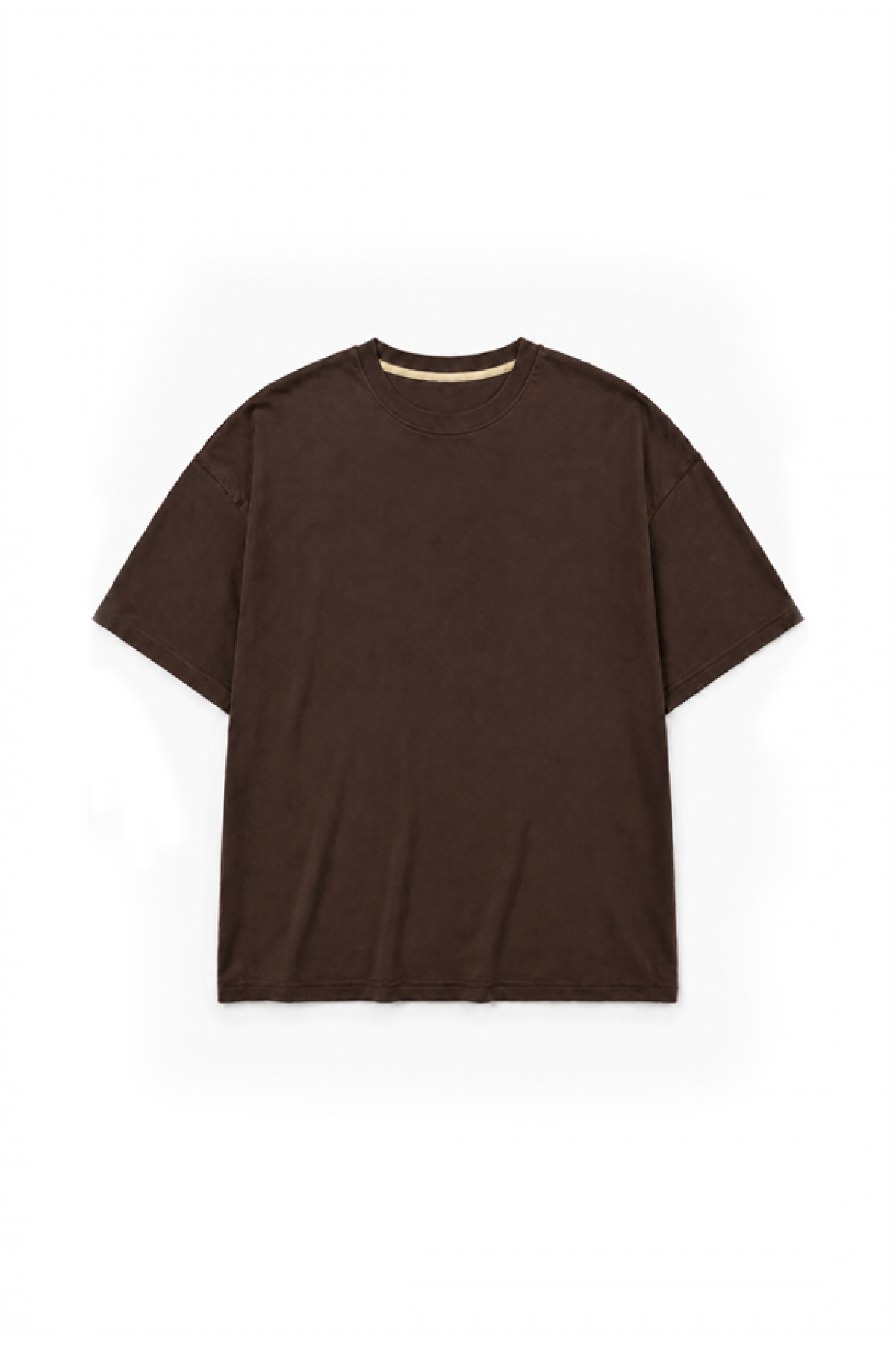 Oversize Kalıp Basic %100 Pamuklu Erkek Tişört S