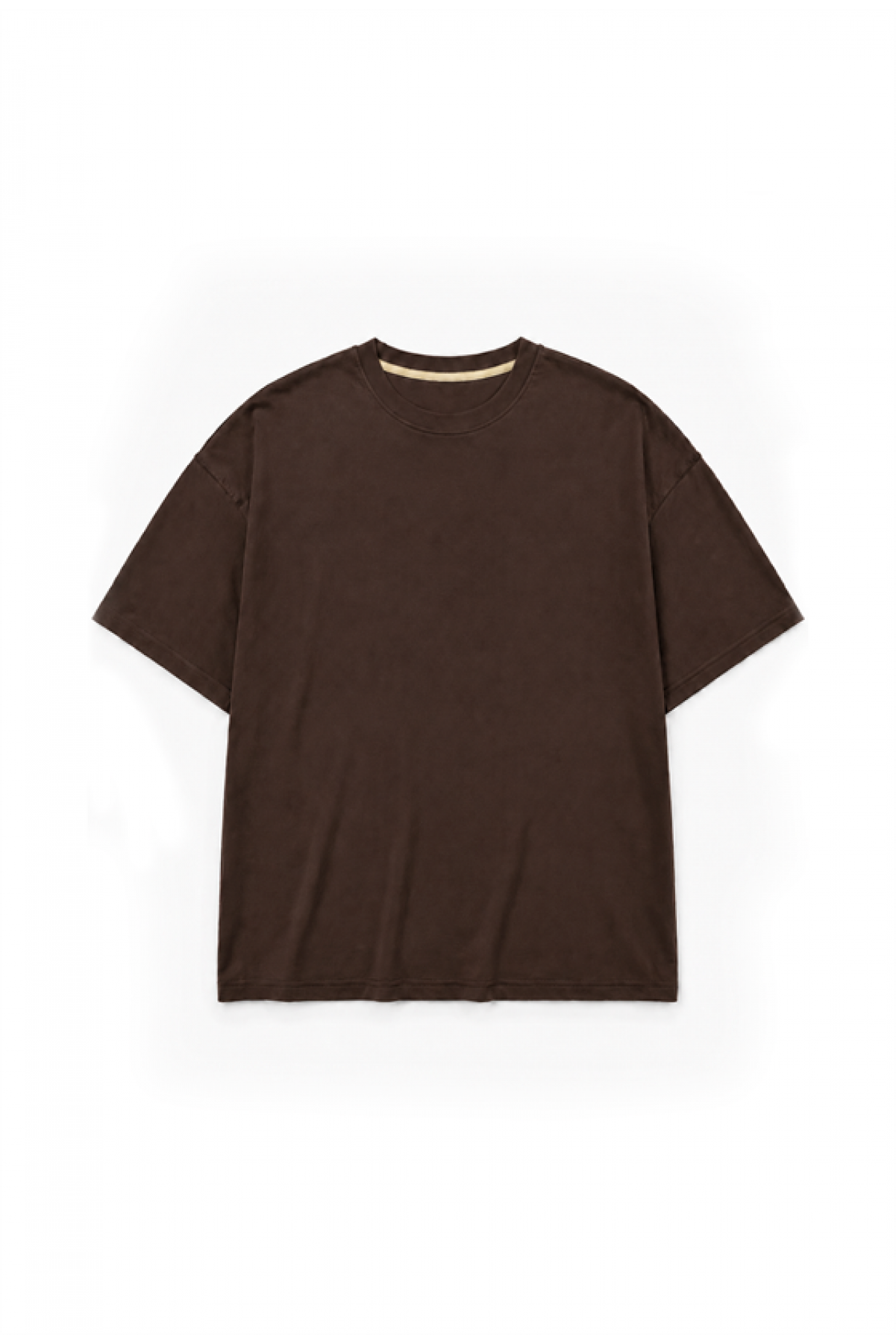 Oversize Kalıp Basic %100 Pamuklu Erkek Tişört S